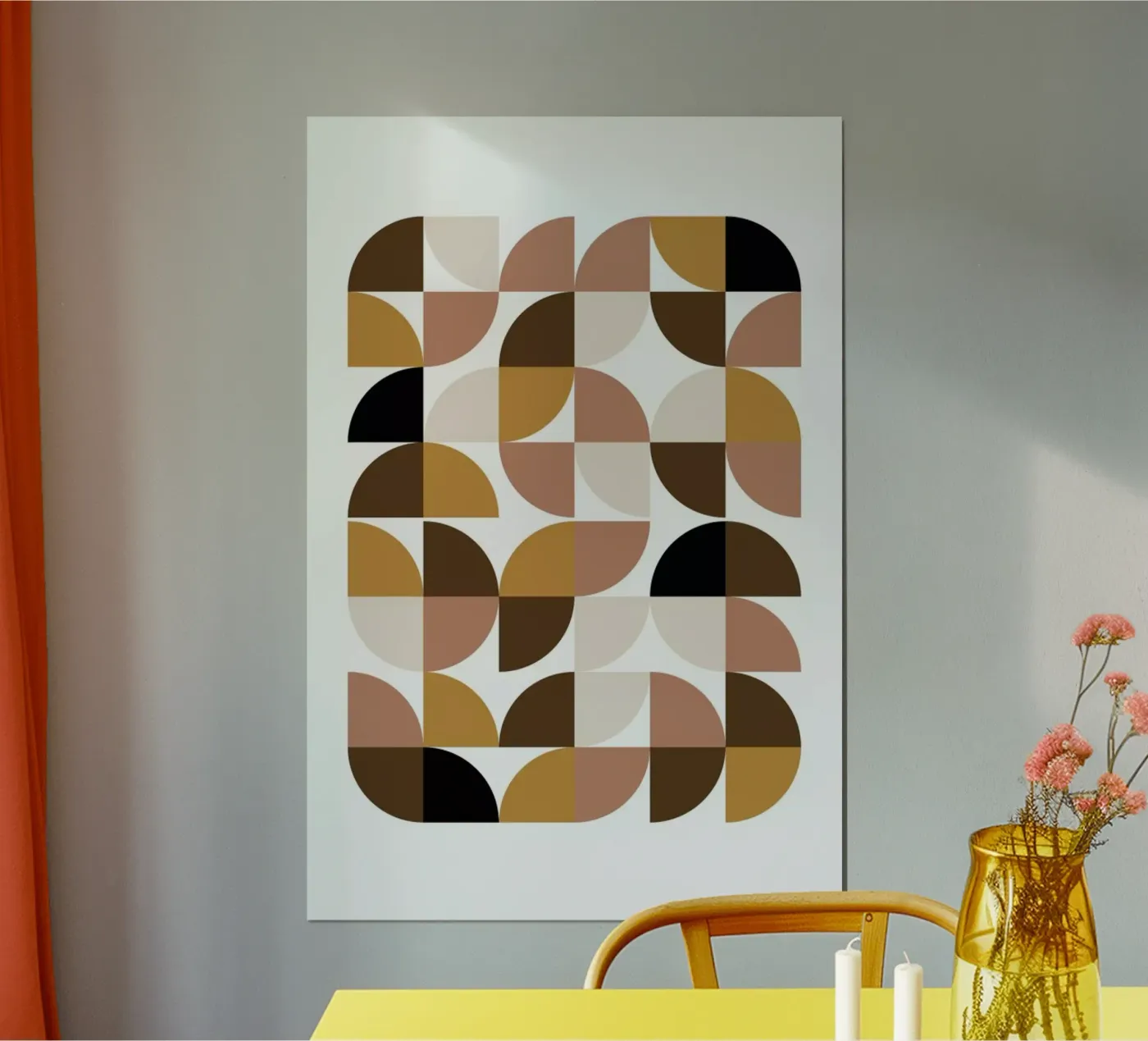 Geometric poster de Nordic Creators
