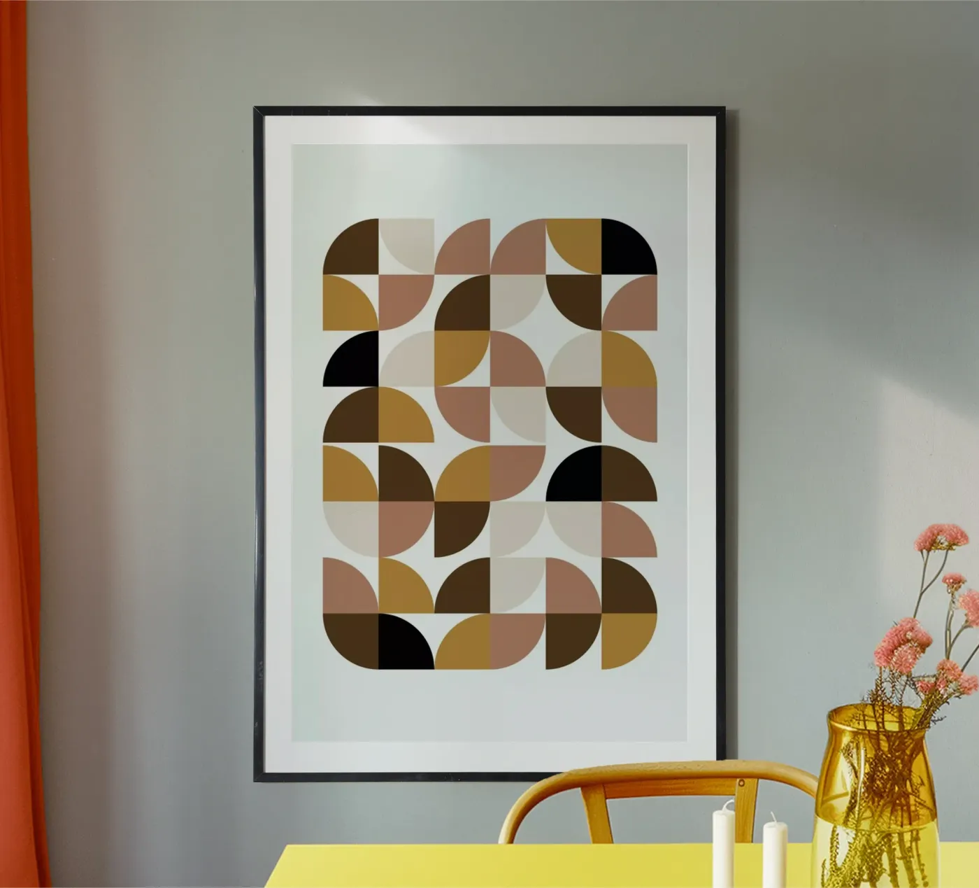 Geometric poster de Nordic Creators