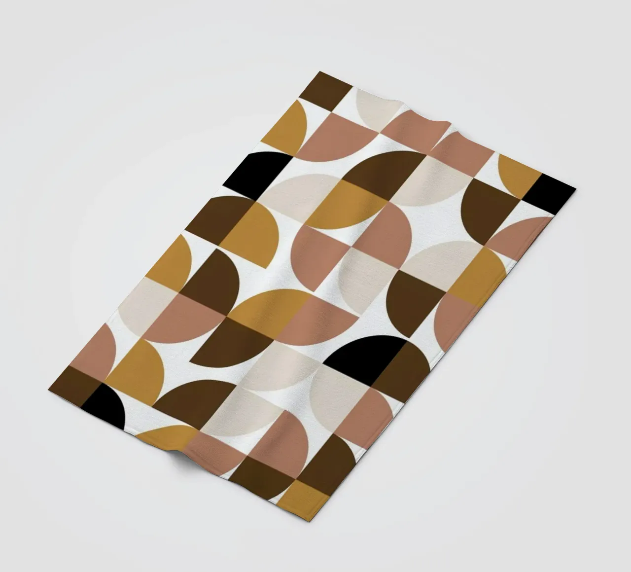 Geometric Fleecedecke von Nordic Creators