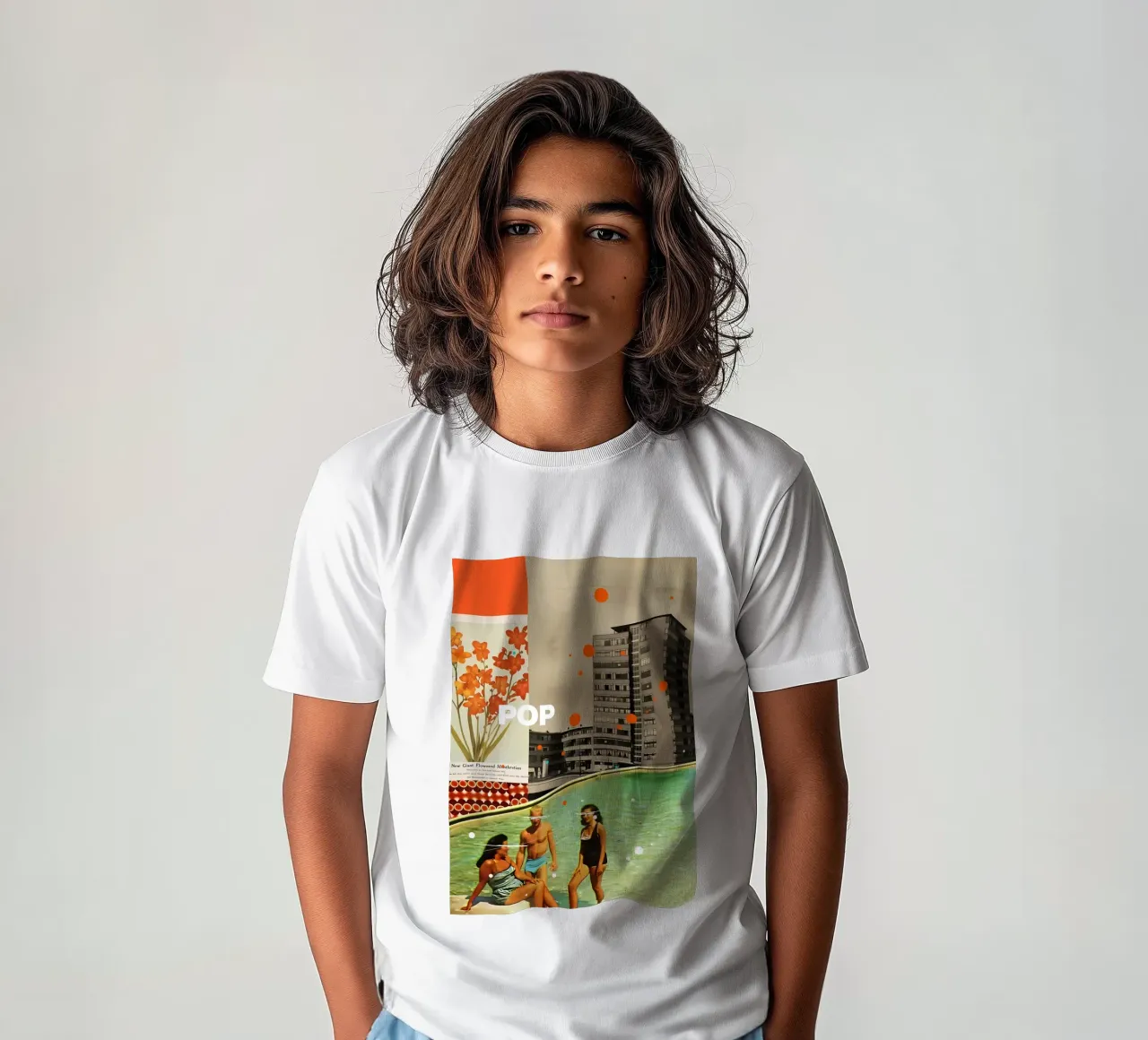 Pop t-shirt bambini da Ginnery