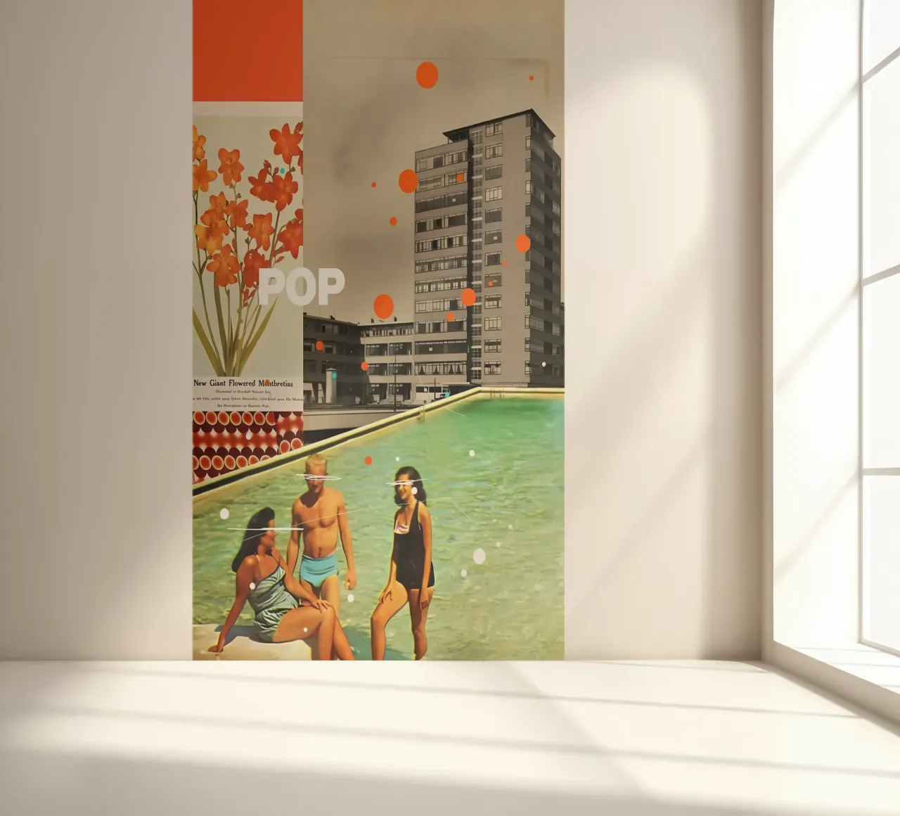 Pop fotobehang van Ginnery