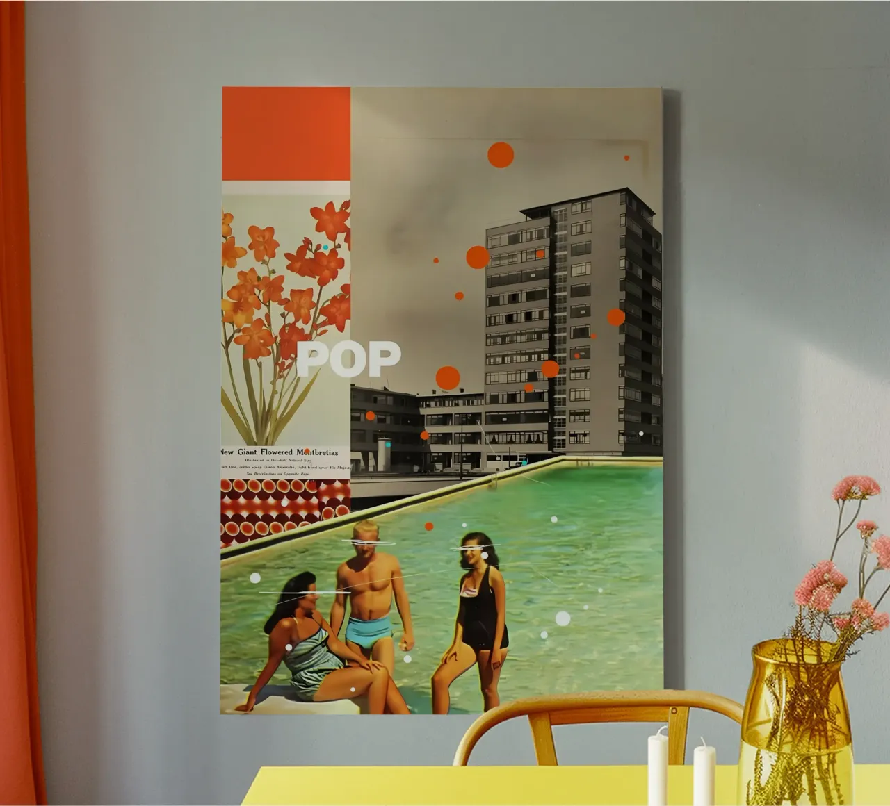 Pop canvas van Ginnery