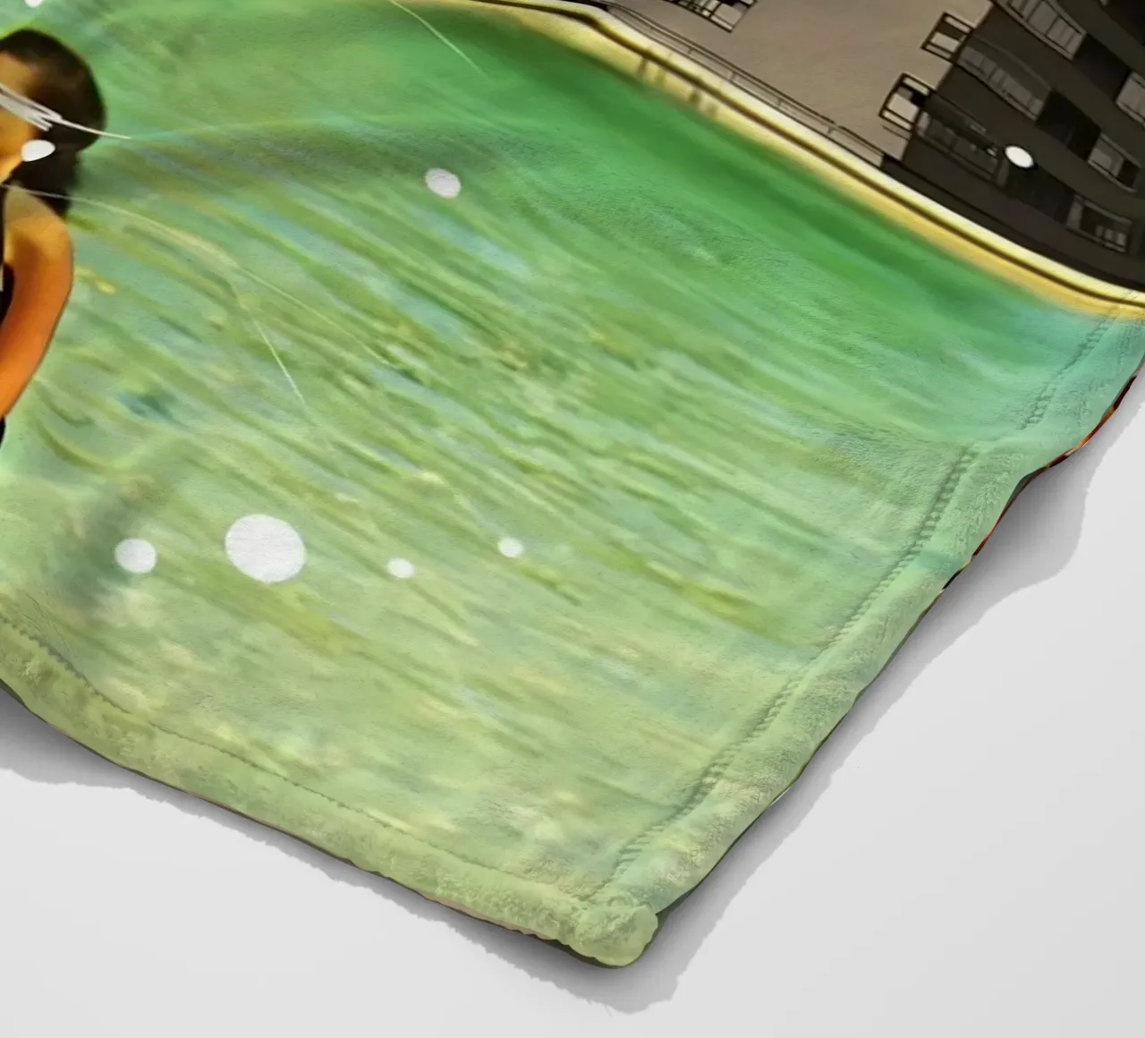 Pop fleece blanket by Ginnery