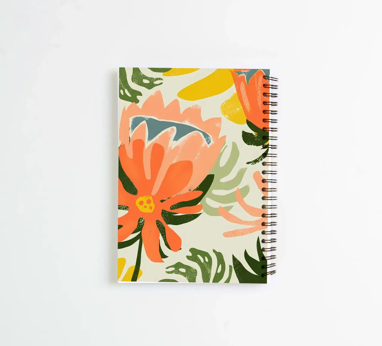 The Rain Was So Necessary spiral notebook by Ginnery
