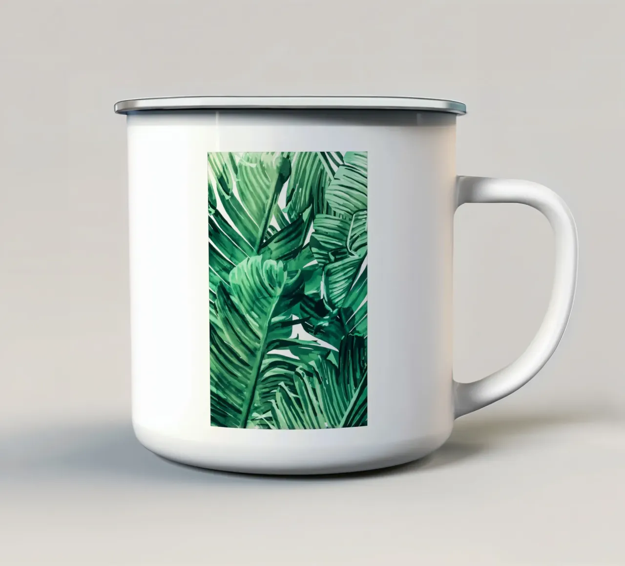 Stato d'animo tropicale tazza in smalto da Ginnery