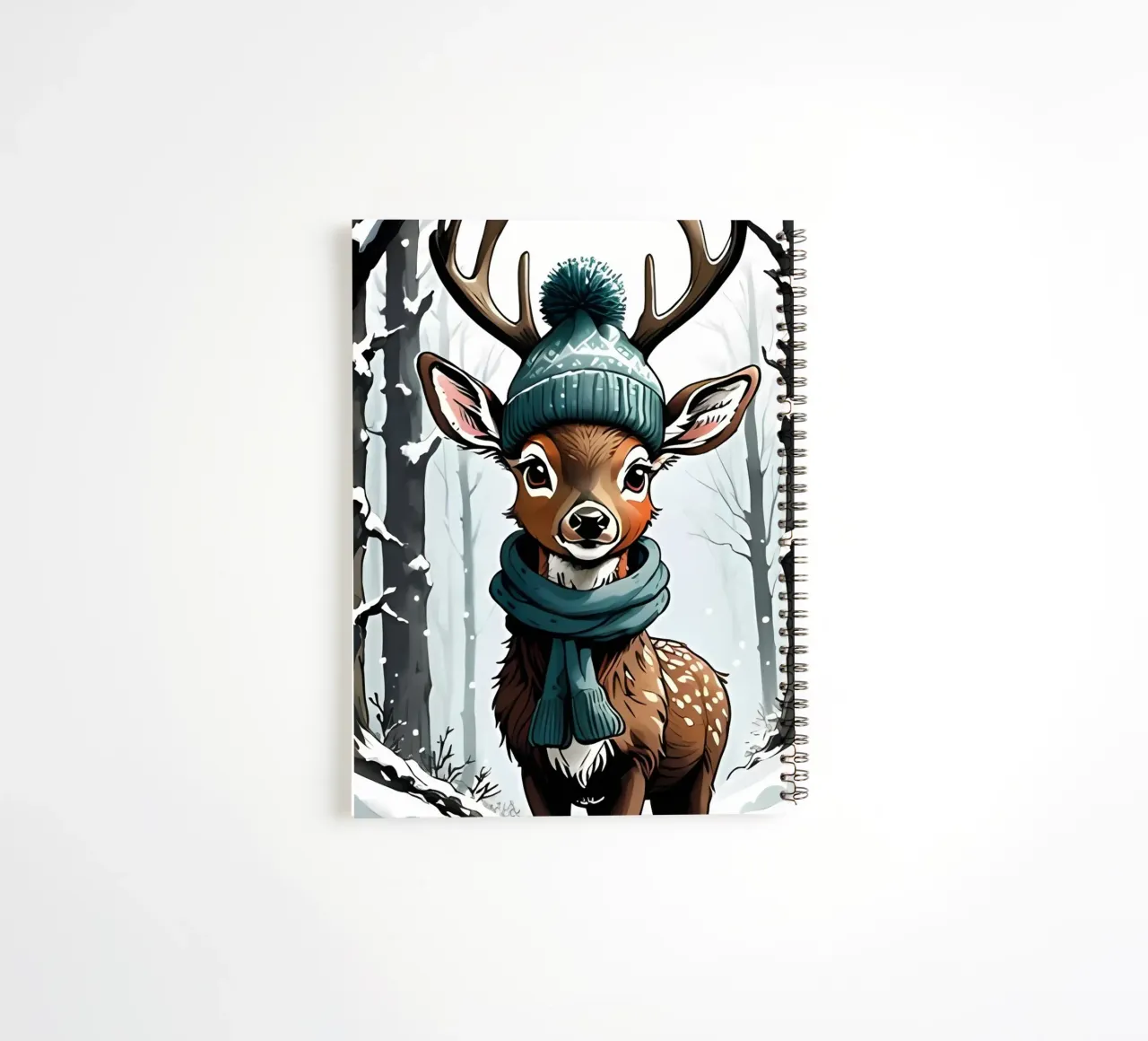 Minimalist Poster 322 spiral notebook by Kadynce