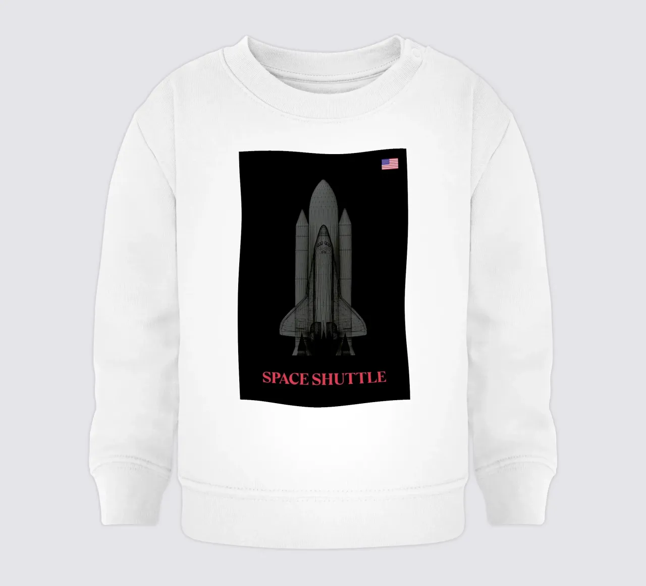 NASA Space Shuttle 2 felpa neonato da Marc Schulthess