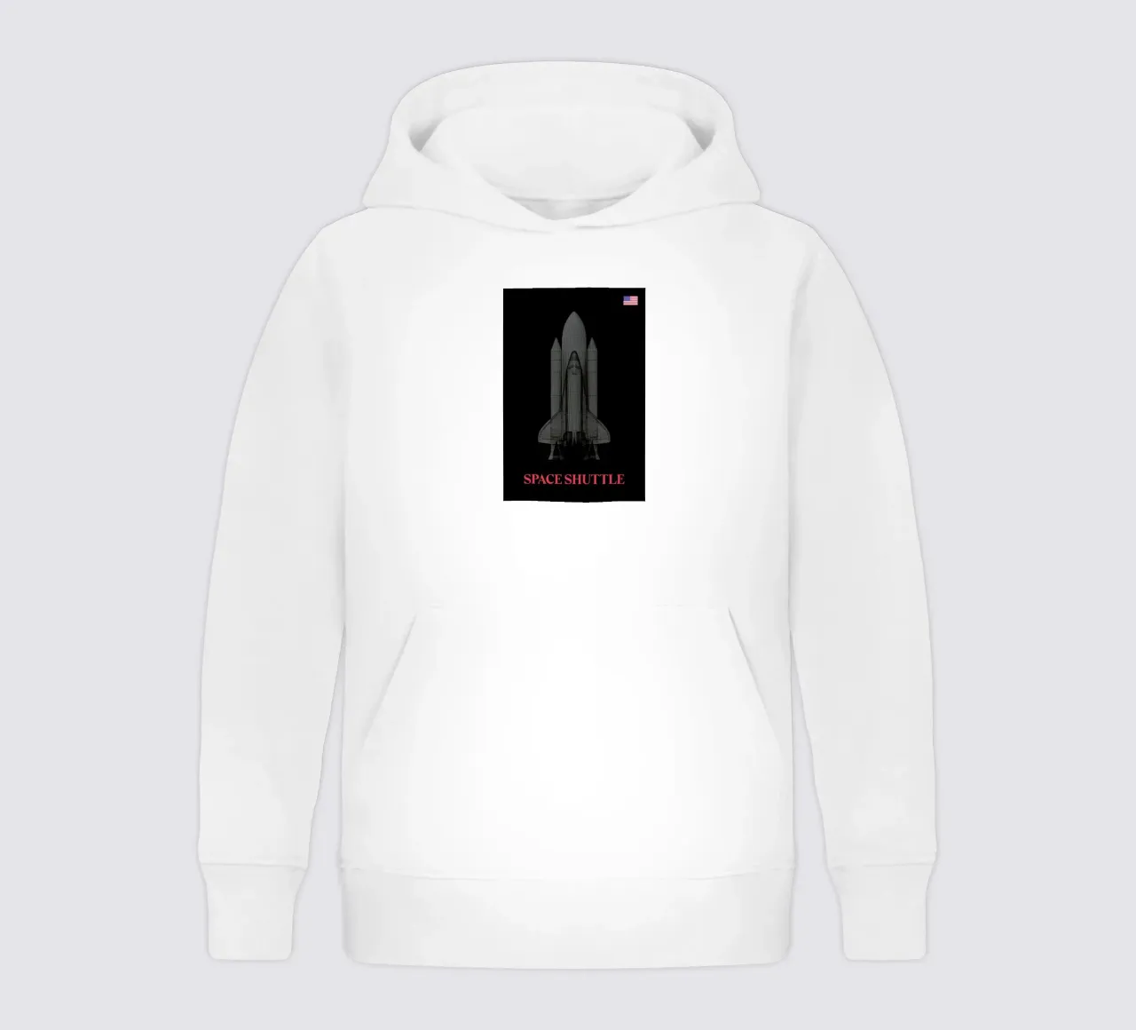 NASA Space Shuttle 2 felpa bambino con cappuccio da Marc Schulthess