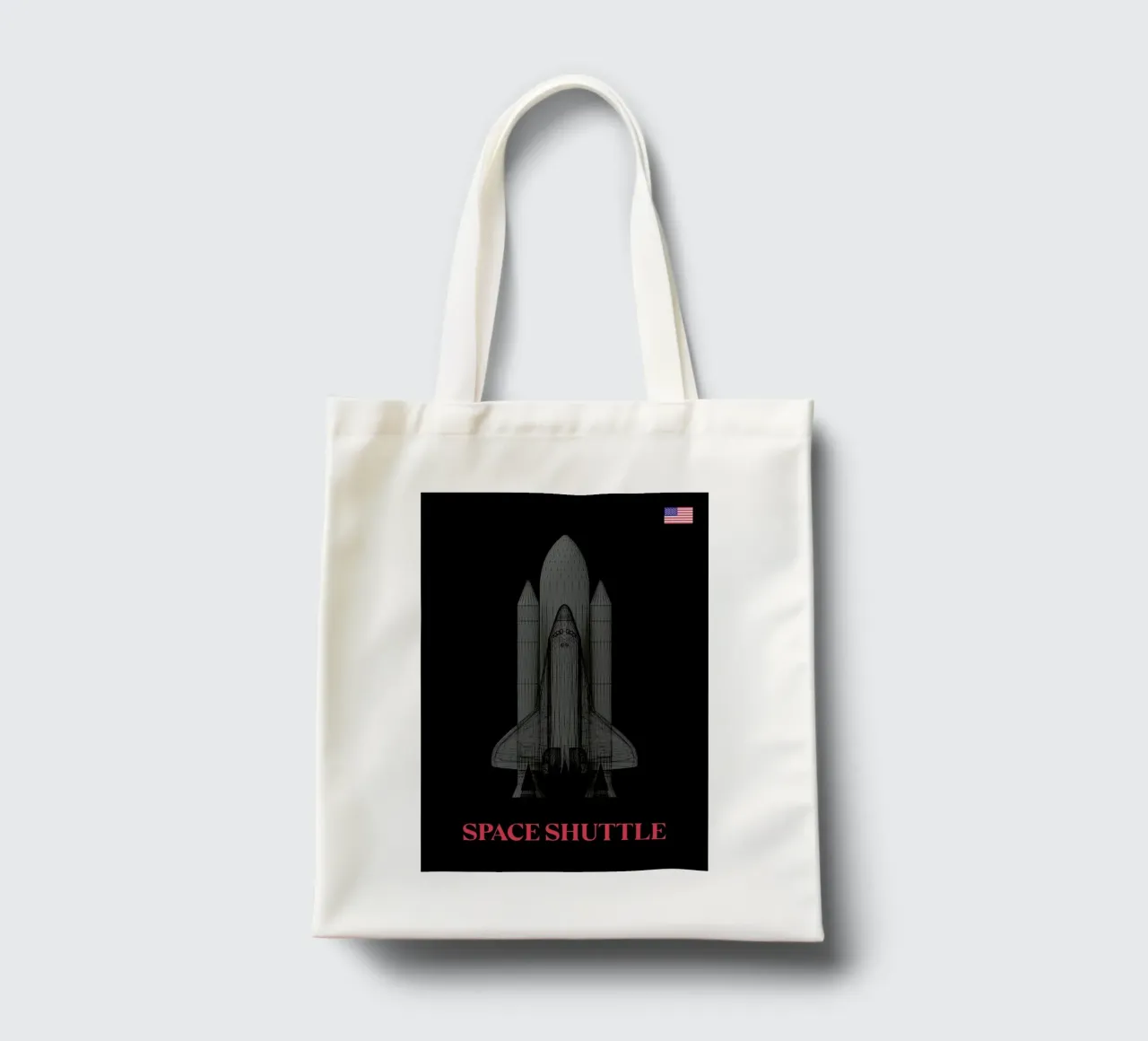 NASA Space Shuttle 2 borsa in juta da Marc Schulthess
