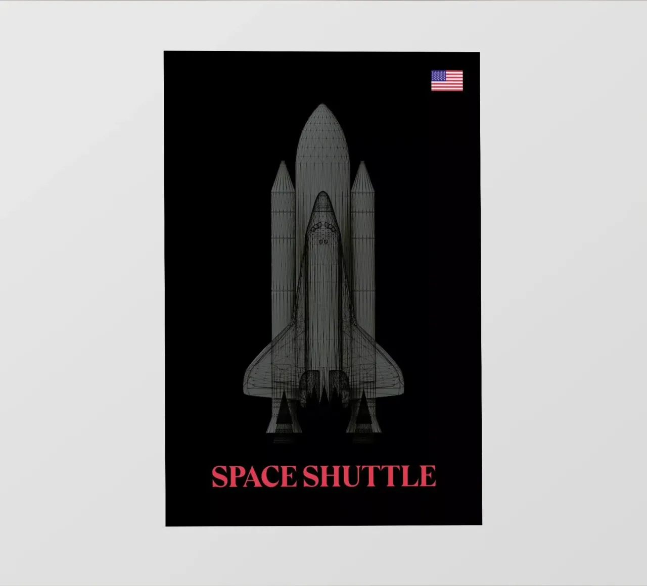 NASA Space Shuttle 2 telo in pvc da Marc Schulthess