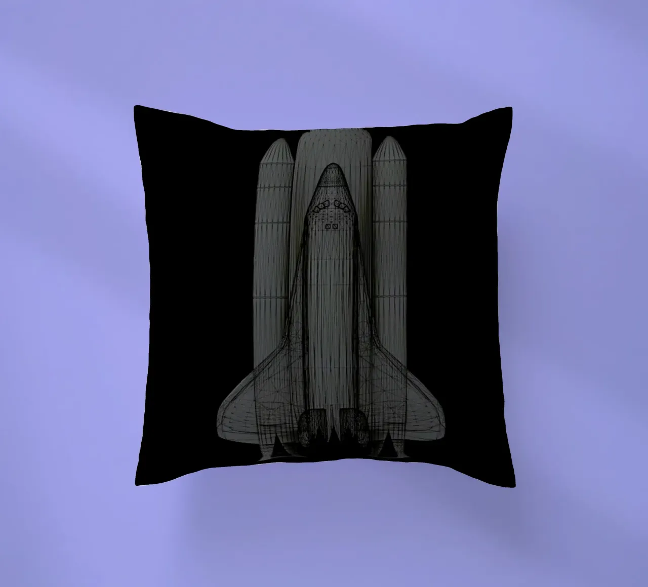 NASA Space Shuttle 2 cuscino da Marc Schulthess