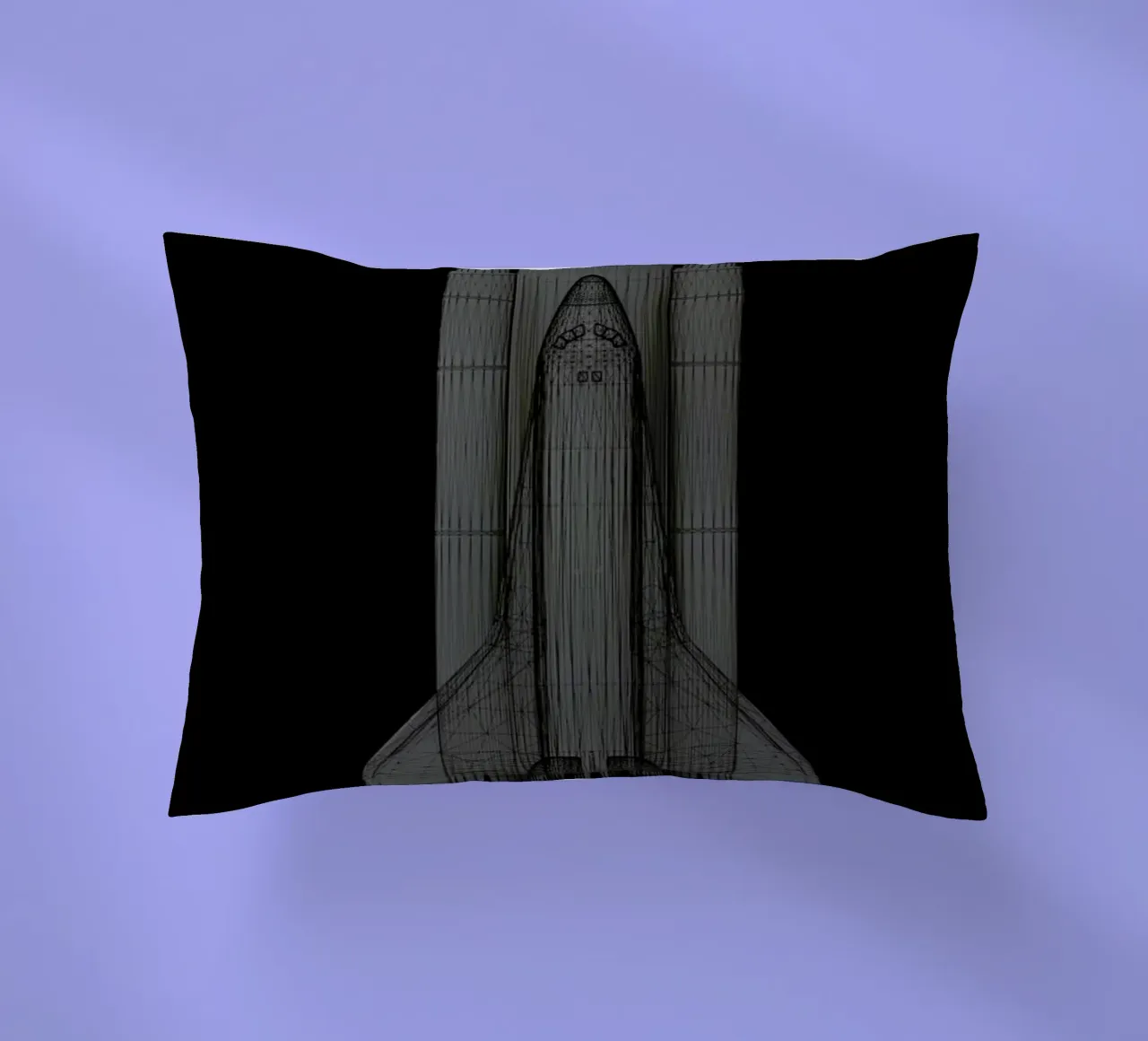 NASA Space Shuttle 2 cuscino da Marc Schulthess