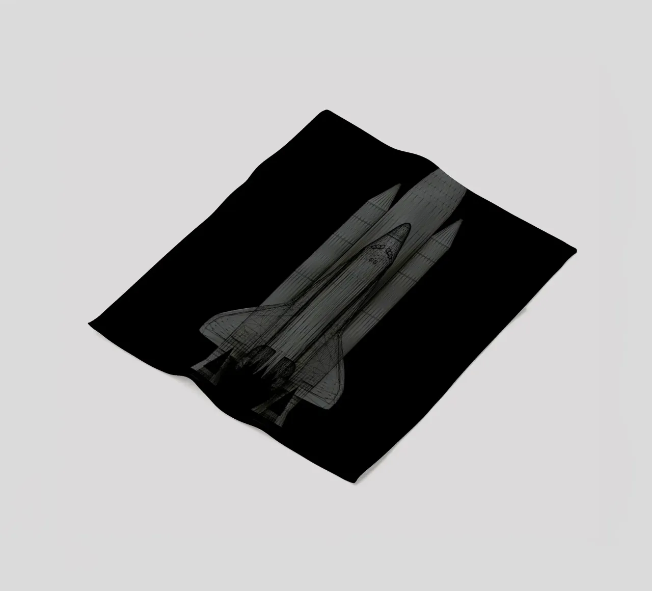 NASA Space Shuttle 2 coperta in pile da Marc Schulthess