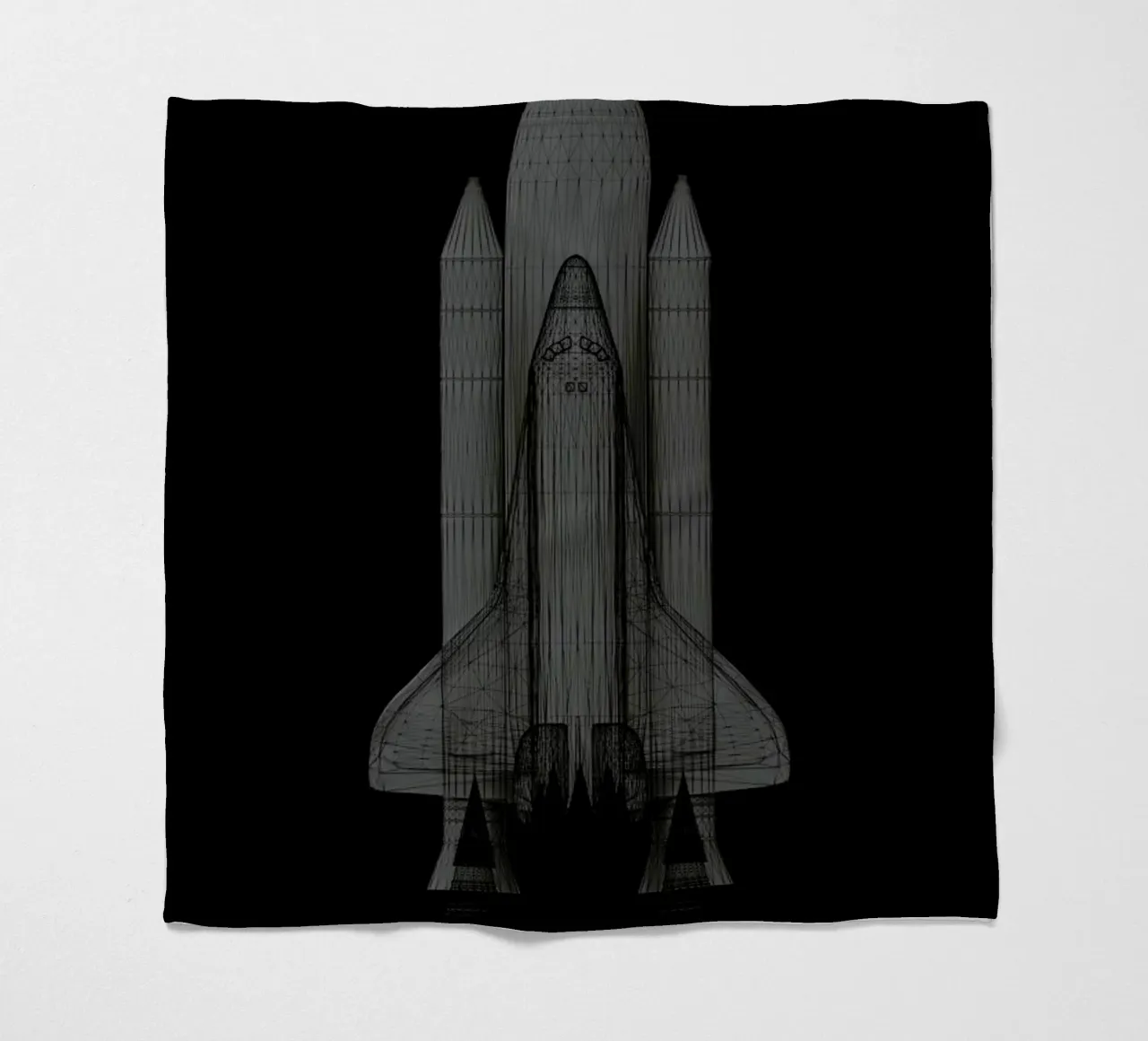 NASA Space Shuttle 2 coperta in pile da Marc Schulthess