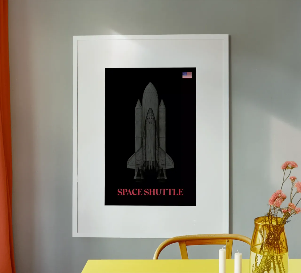 NASA Space Shuttle 2 carta hahnemühle da Marc Schulthess