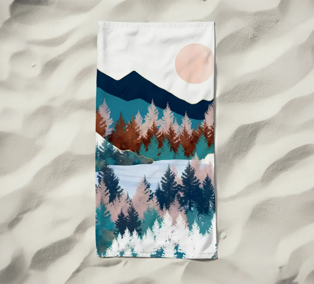 Summer Trees telo mare da Ginnery