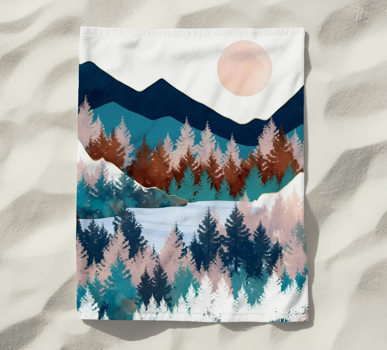 Summer Trees telo mare da Ginnery