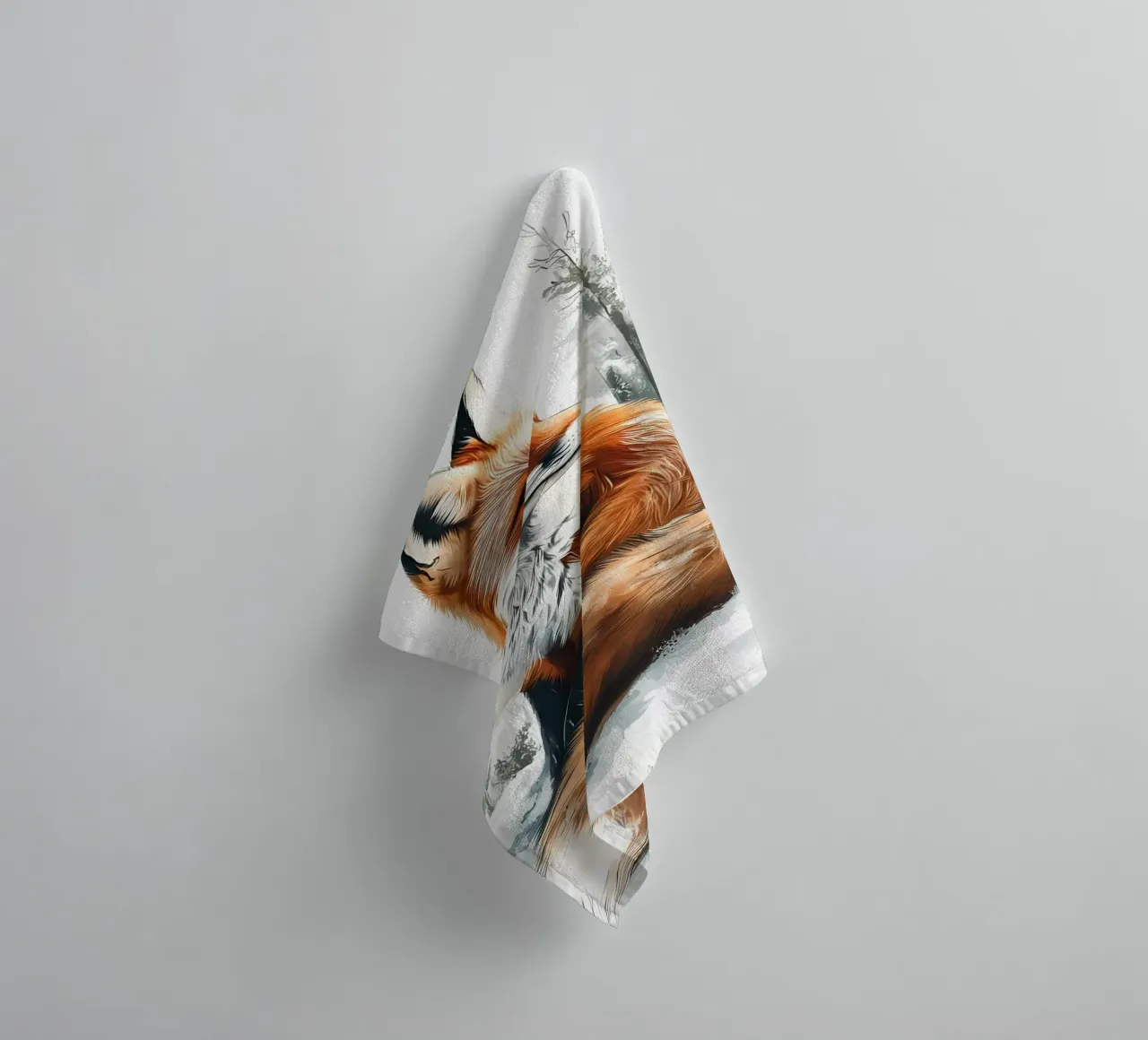 Poster minimaliste 323 serviette de bain de Kadynce