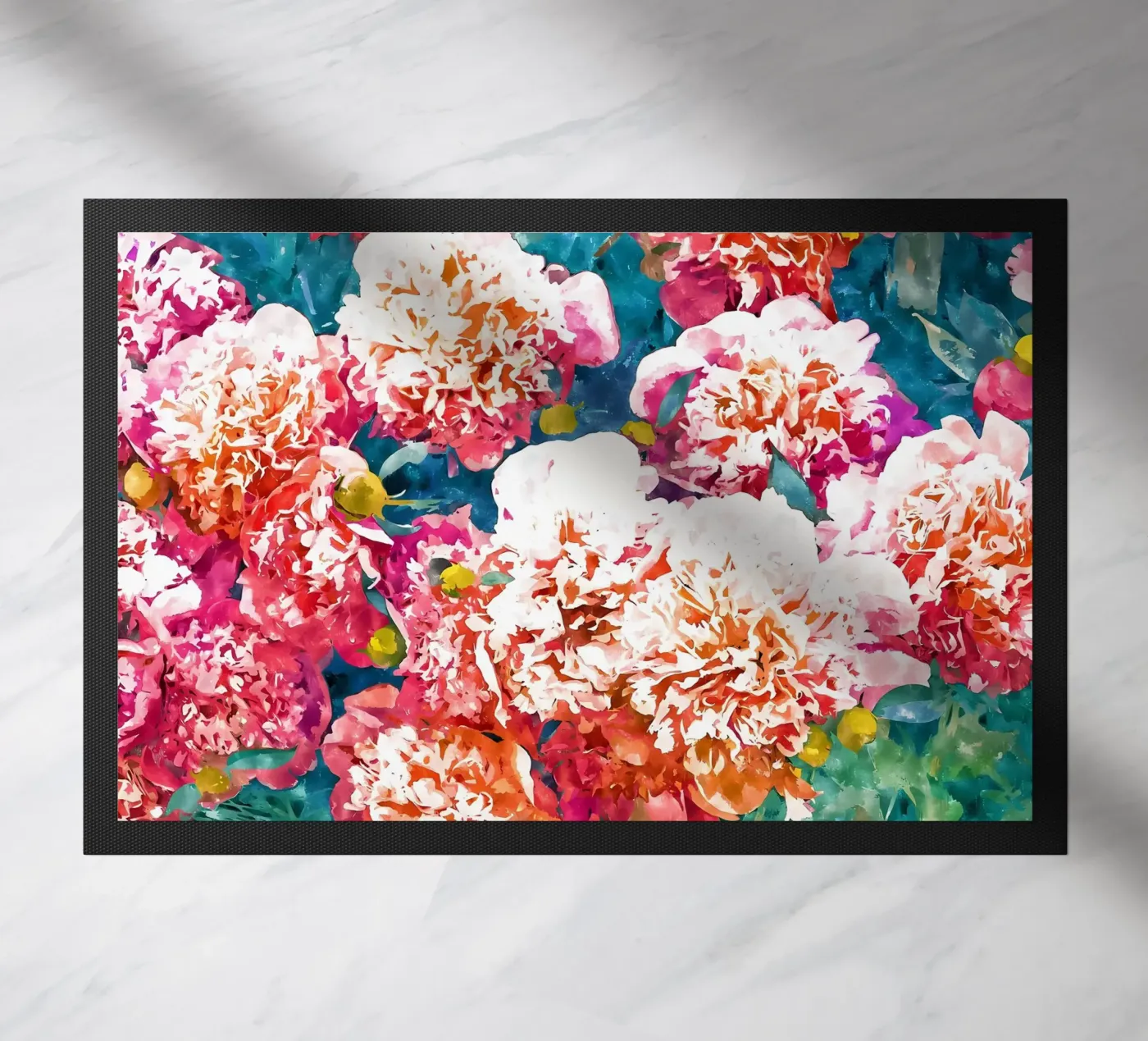 Poster Fußmatte von Ginnery