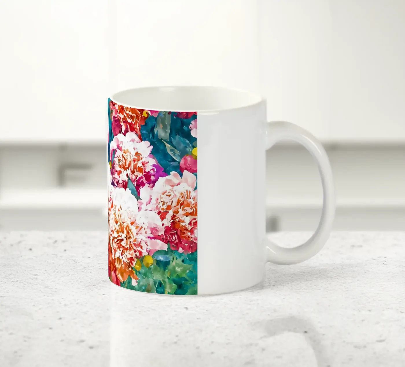 Poster ceramic mug by Ginnery