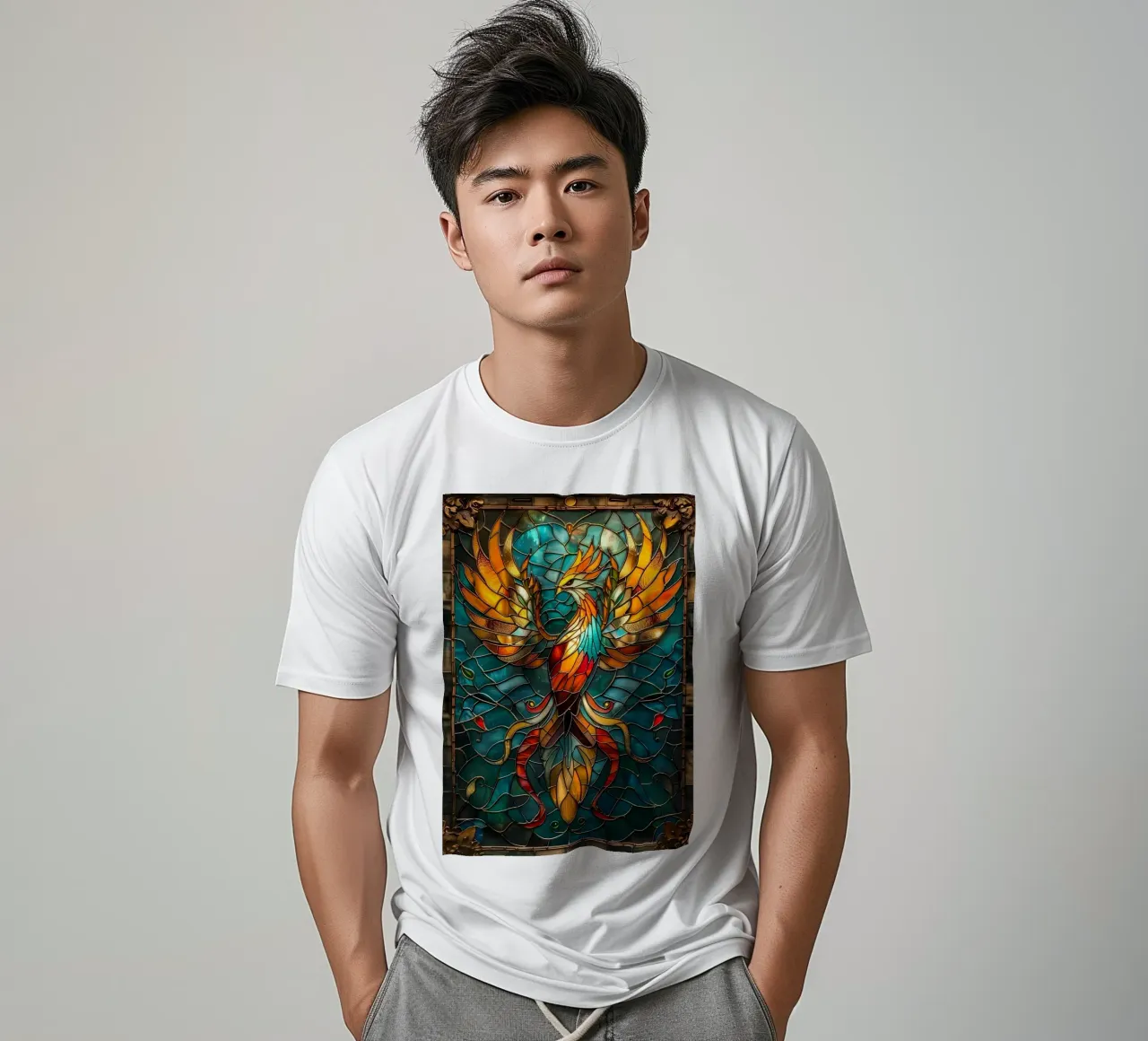 Samurai giapponese Sakura t-shirt da Mikesell
