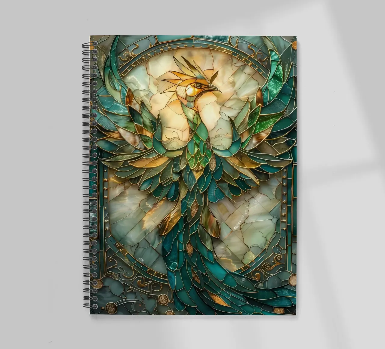 Yin and Yang Balance spiral notebook by Mikesell