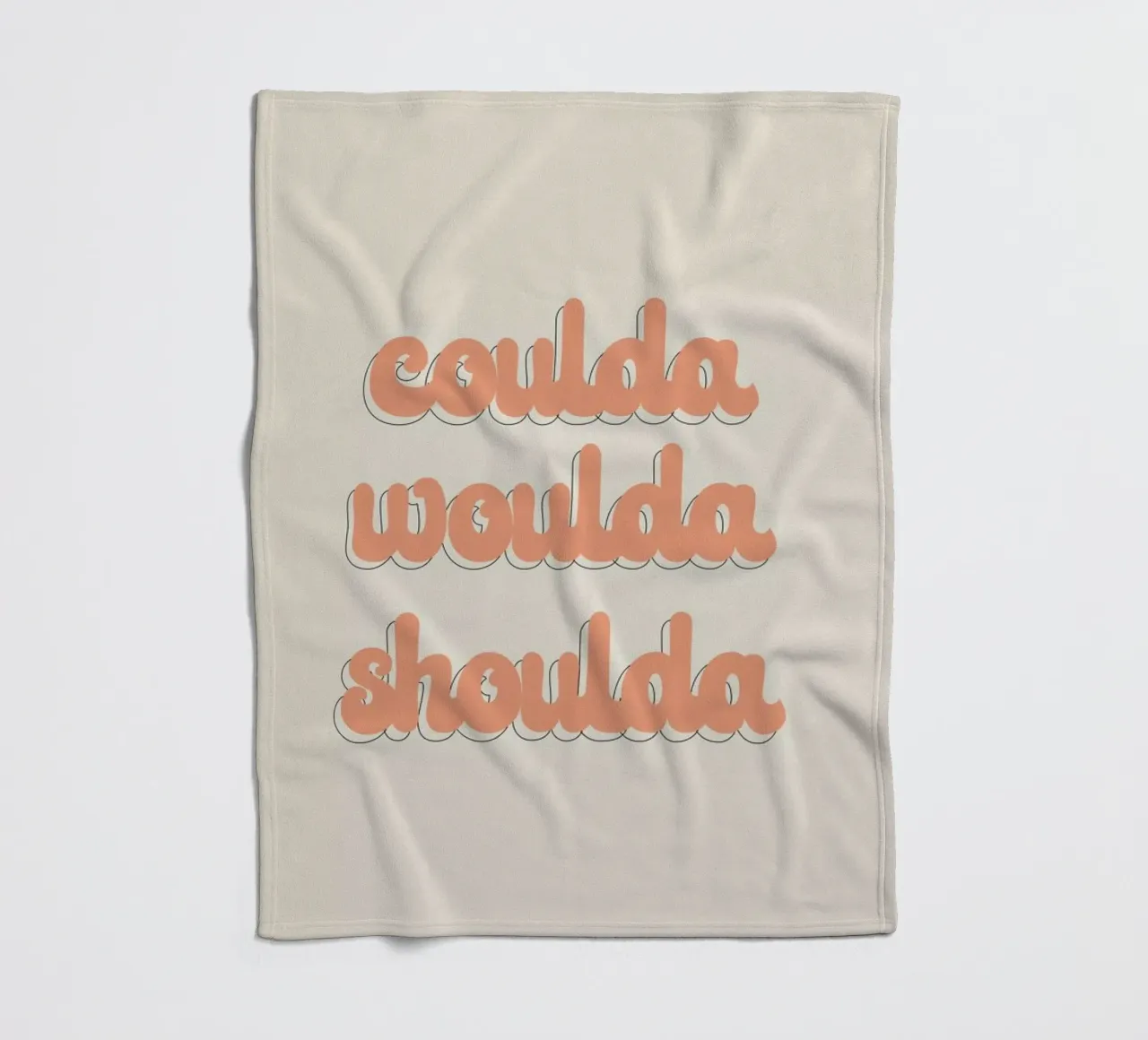 Coulda Woulda Shoulda coperta in pile da Honeymoon Hotel