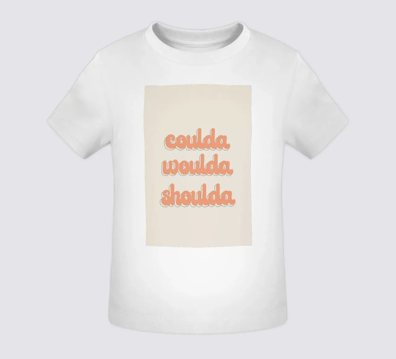 Coulda Woulda Shoulda maglietta neonato da Honeymoon Hotel