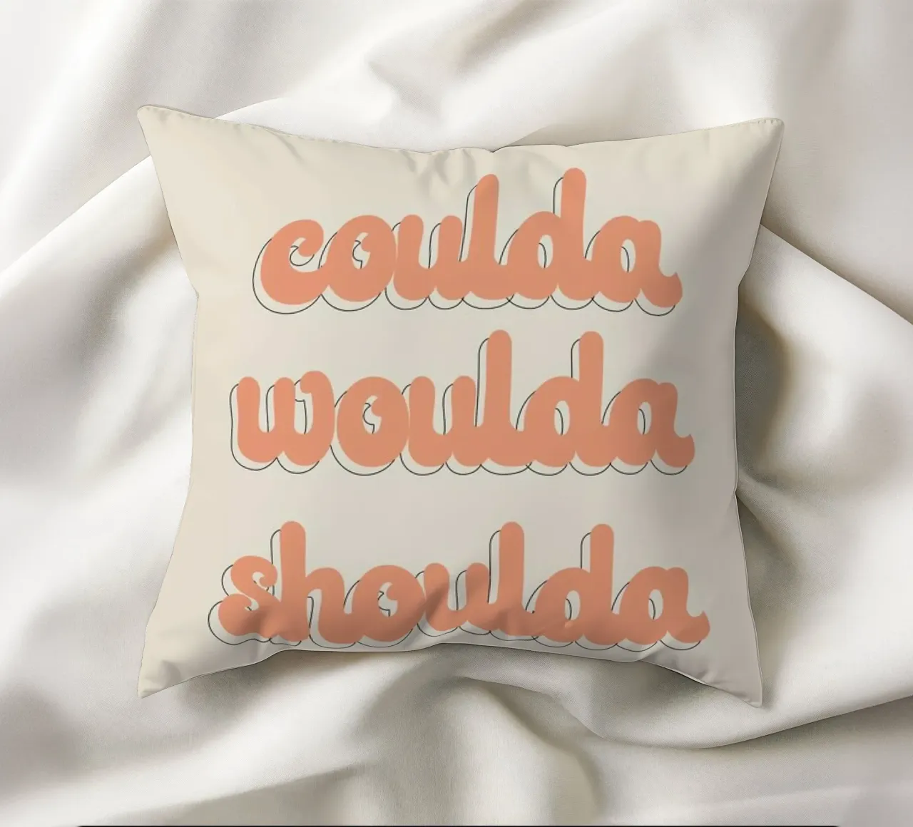 Coulda Woulda Shoulda cuscino da Honeymoon Hotel