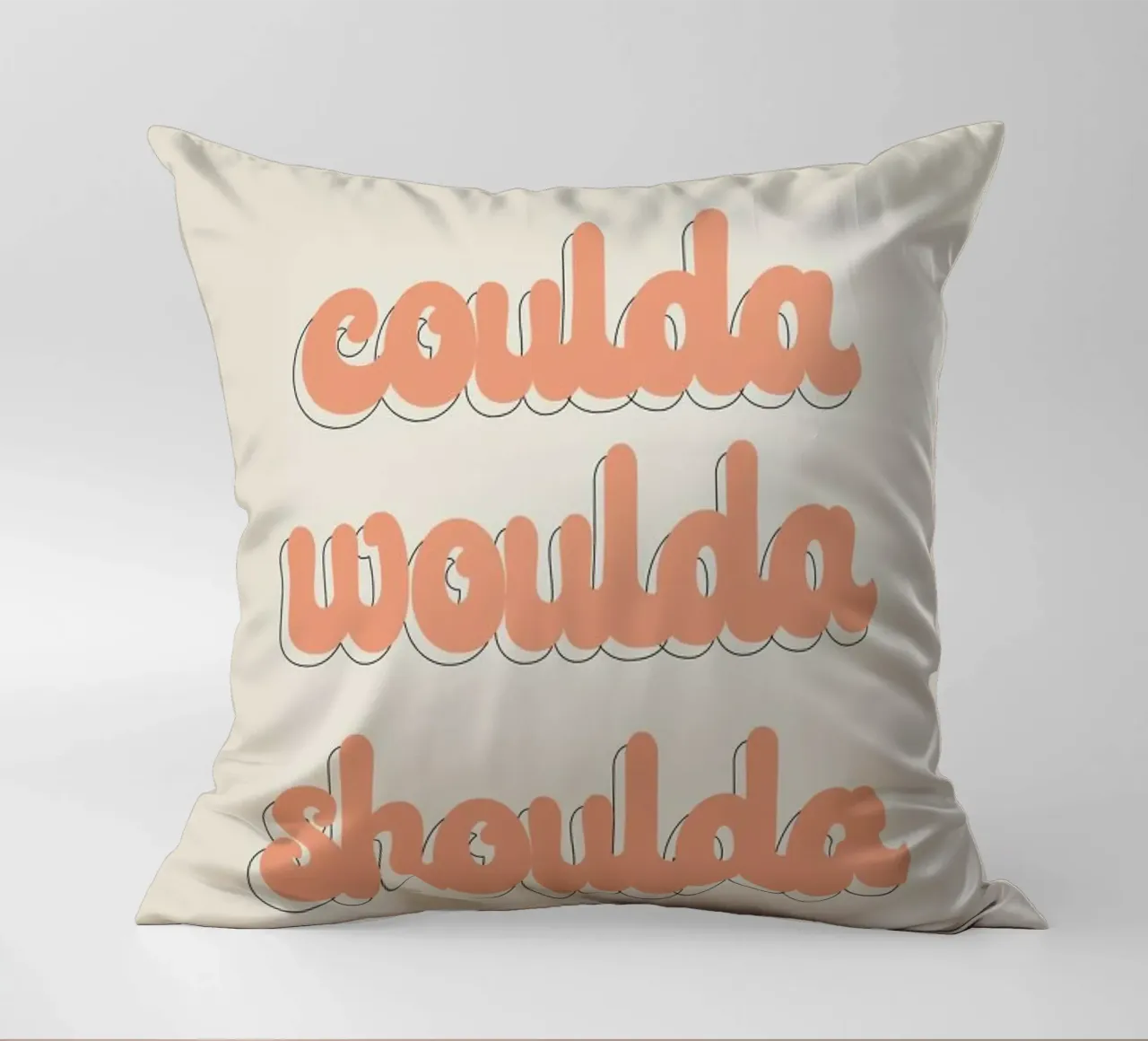 Coulda Woulda Shoulda cuscino da Honeymoon Hotel