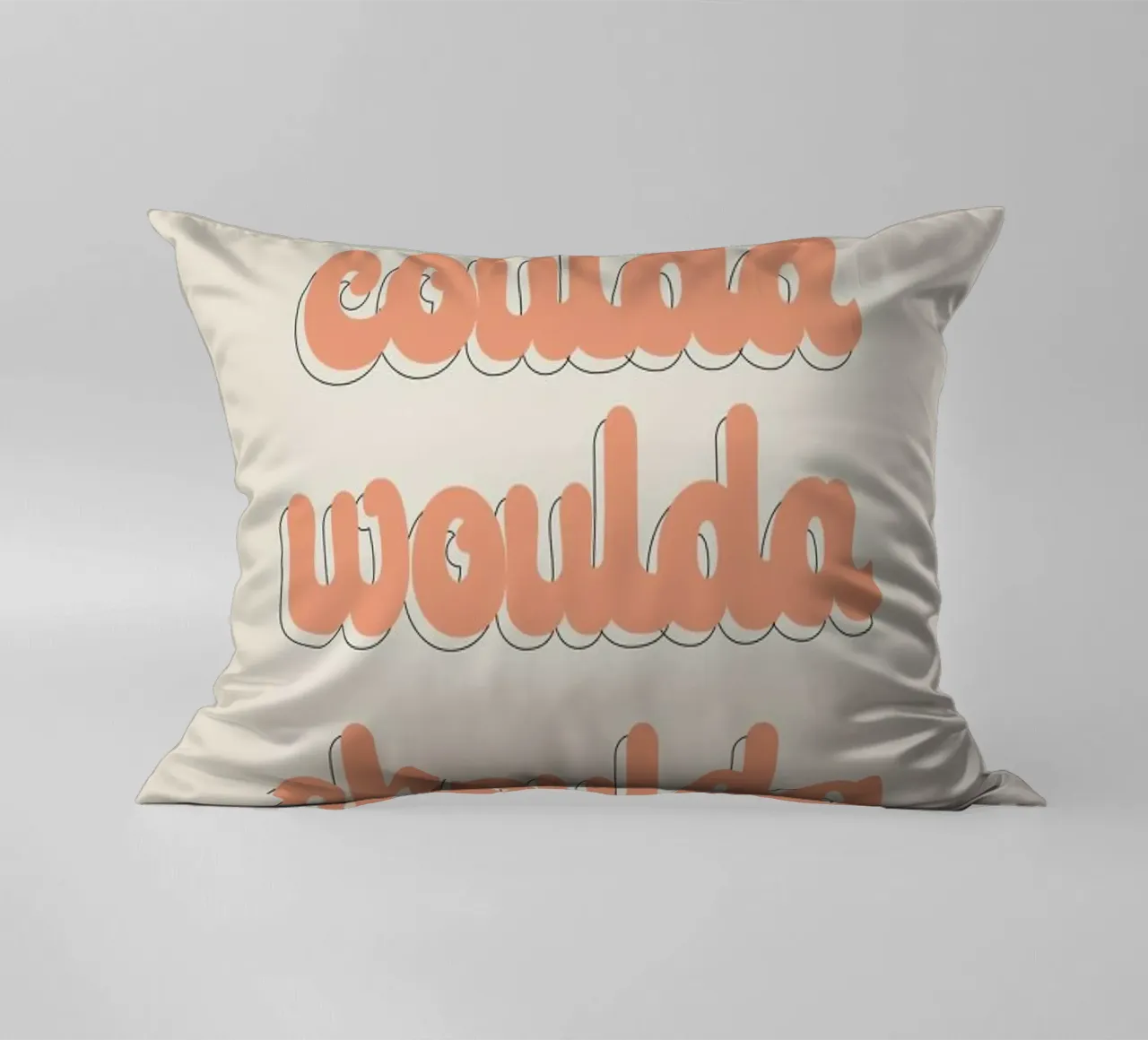 Coulda Woulda Shoulda cuscino da Honeymoon Hotel