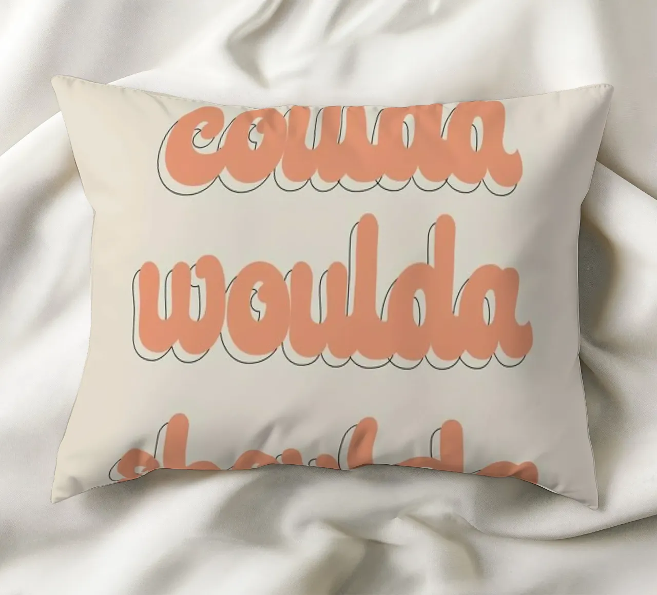 Coulda Woulda Shoulda cuscino da Honeymoon Hotel