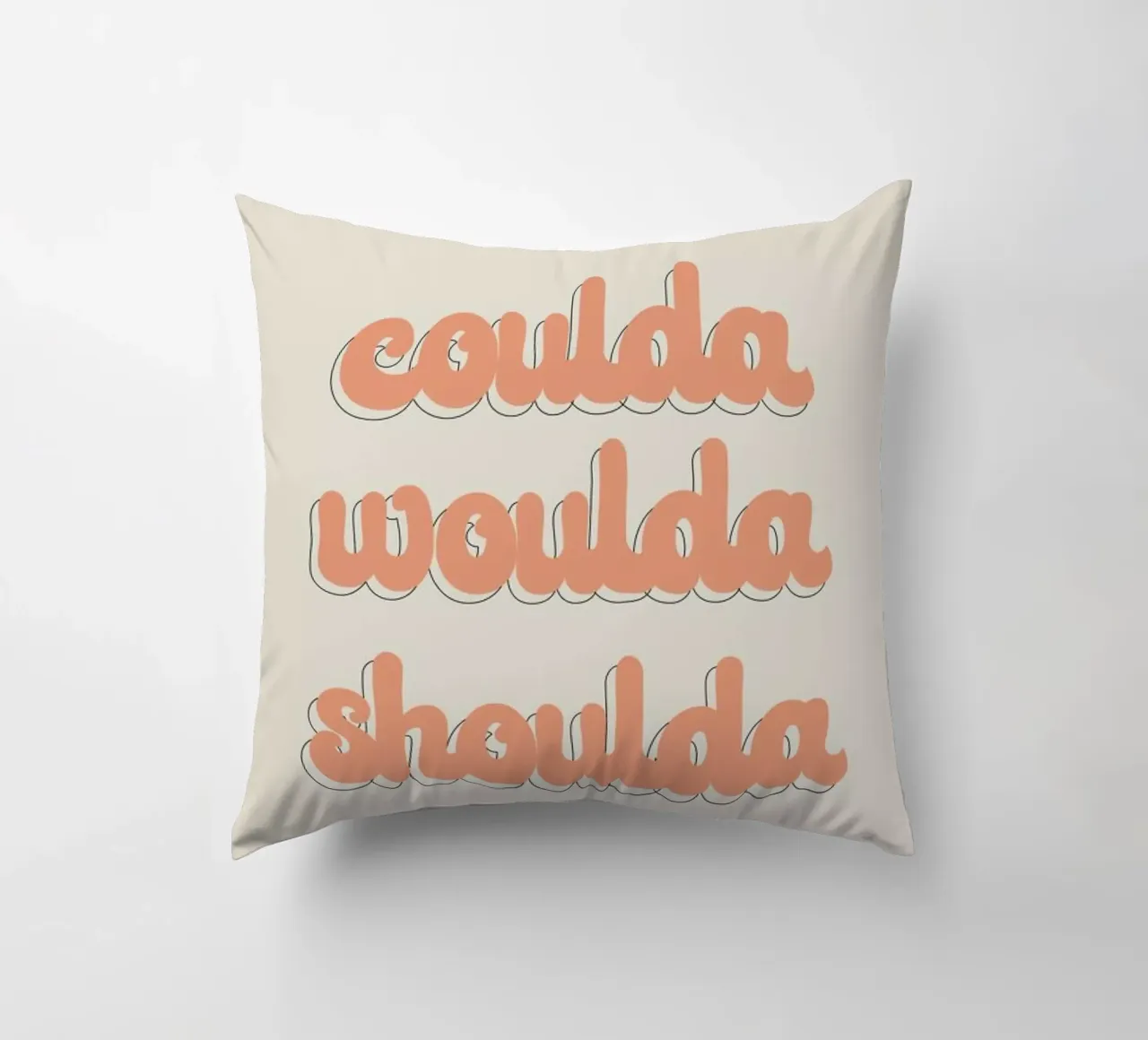 Coulda Woulda Shoulda cuscino da Honeymoon Hotel