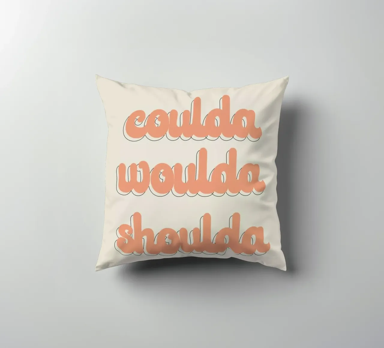 Coulda Woulda Shoulda cuscino da Honeymoon Hotel