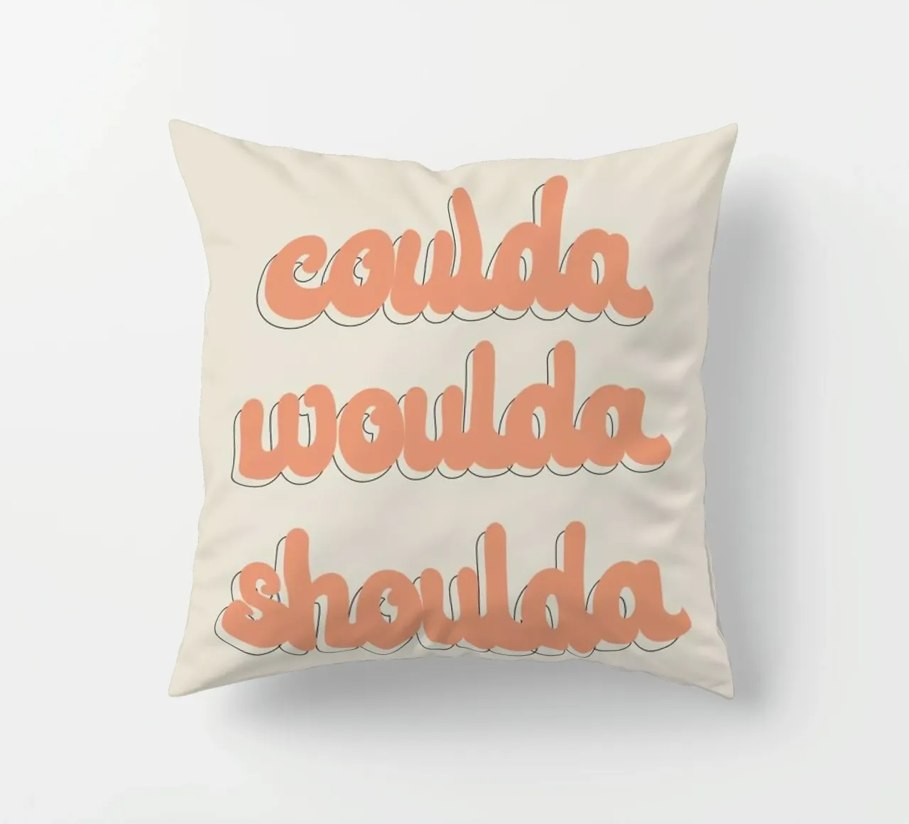 Coulda Woulda Shoulda cuscino da Honeymoon Hotel