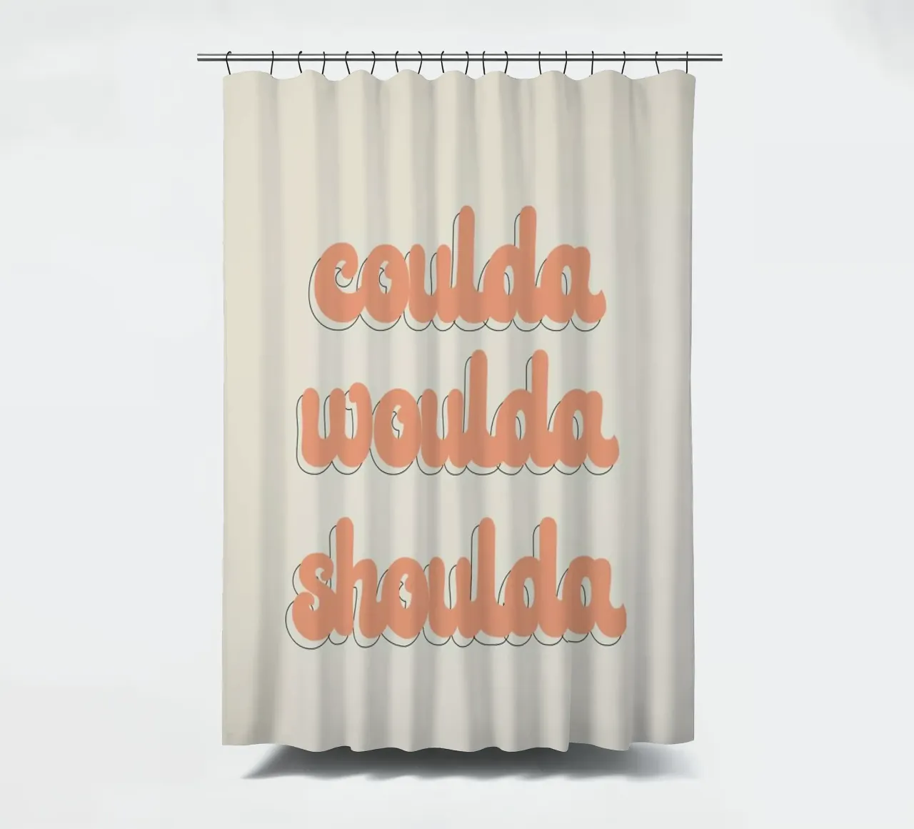 Coulda Woulda Shoulda tenda da doccia da Honeymoon Hotel
