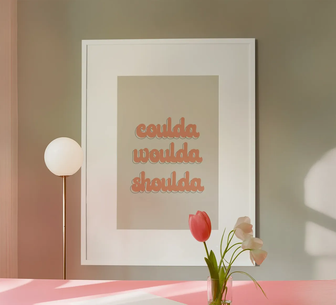 Coulda Woulda Shoulda carta hahnemühle da Honeymoon Hotel