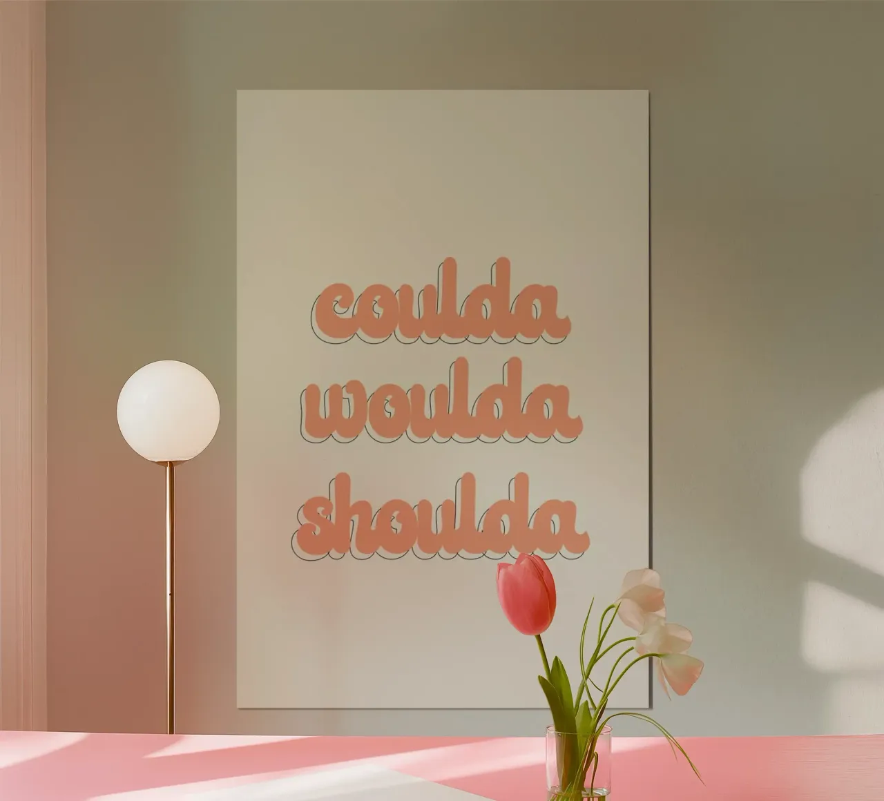 Coulda Woulda Shoulda carta hahnemühle da Honeymoon Hotel