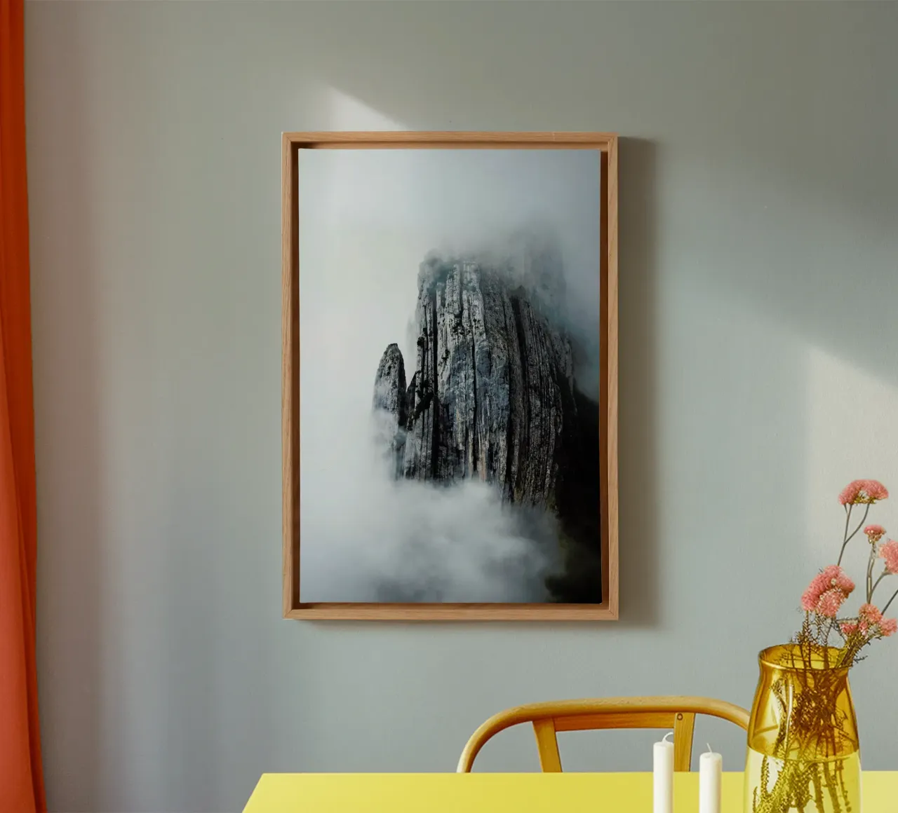 Through the Fog by @noberson tela con Cornice a cassetta da EyeEm Mobile GmbH