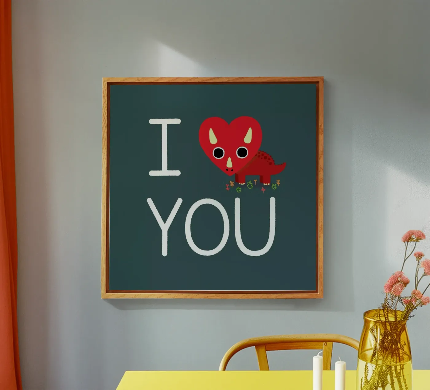 Niceratops Acryl-Glas von DinoMike