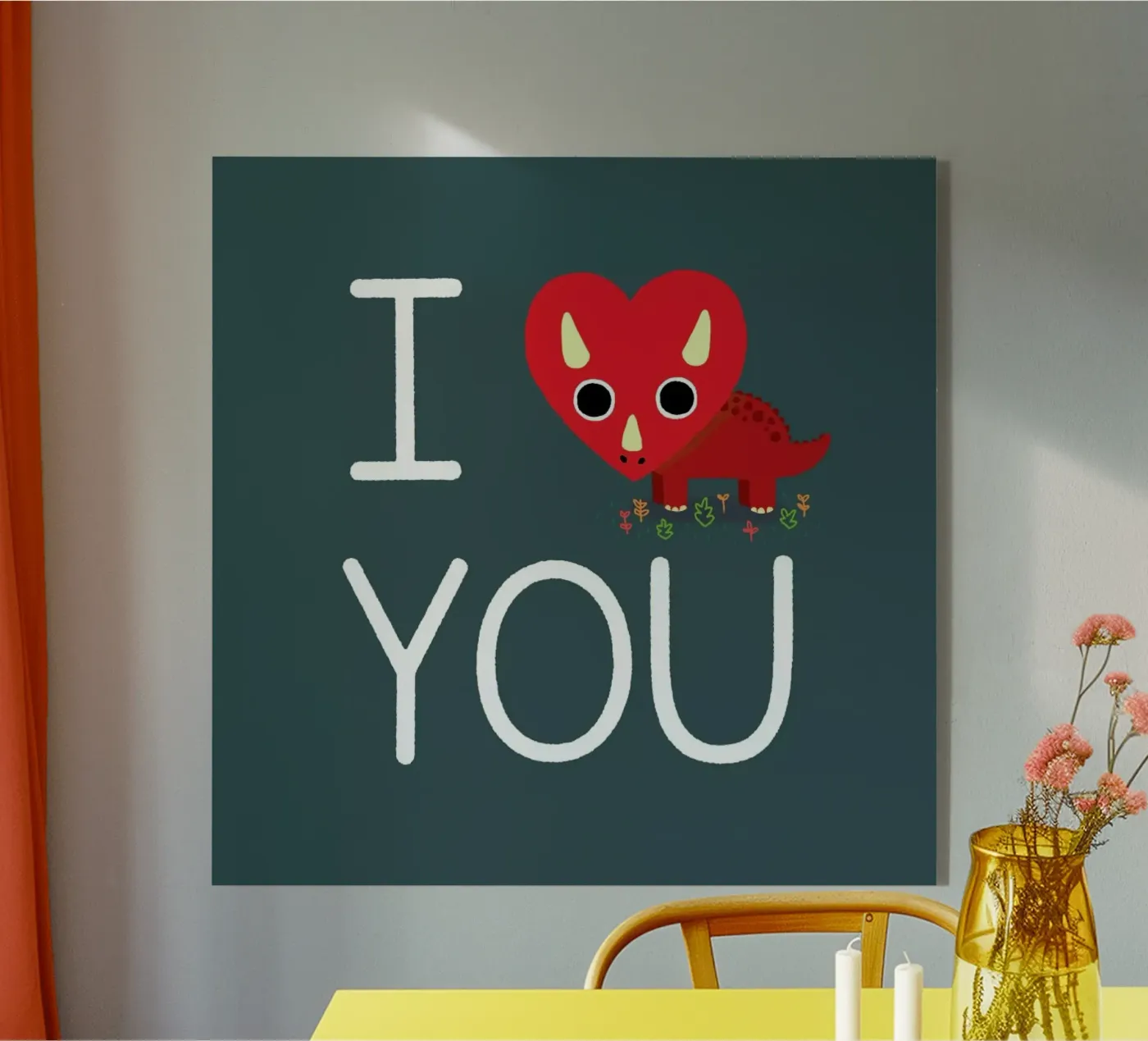 Niceratops Acryl-Glas von DinoMike