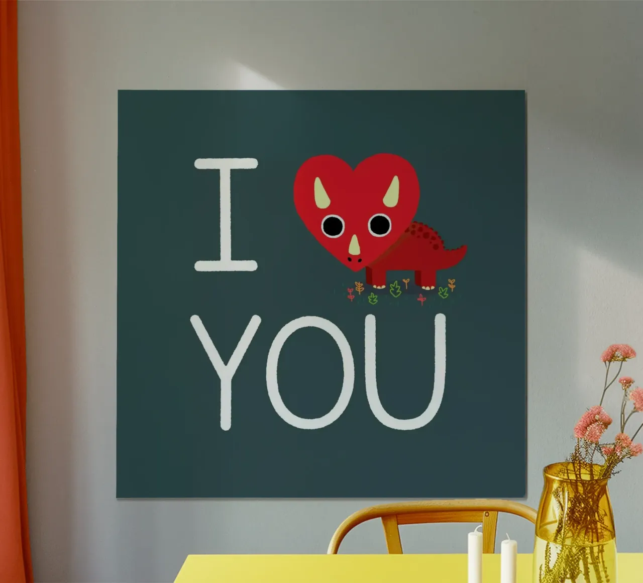 Niceratops poster by DinoMike