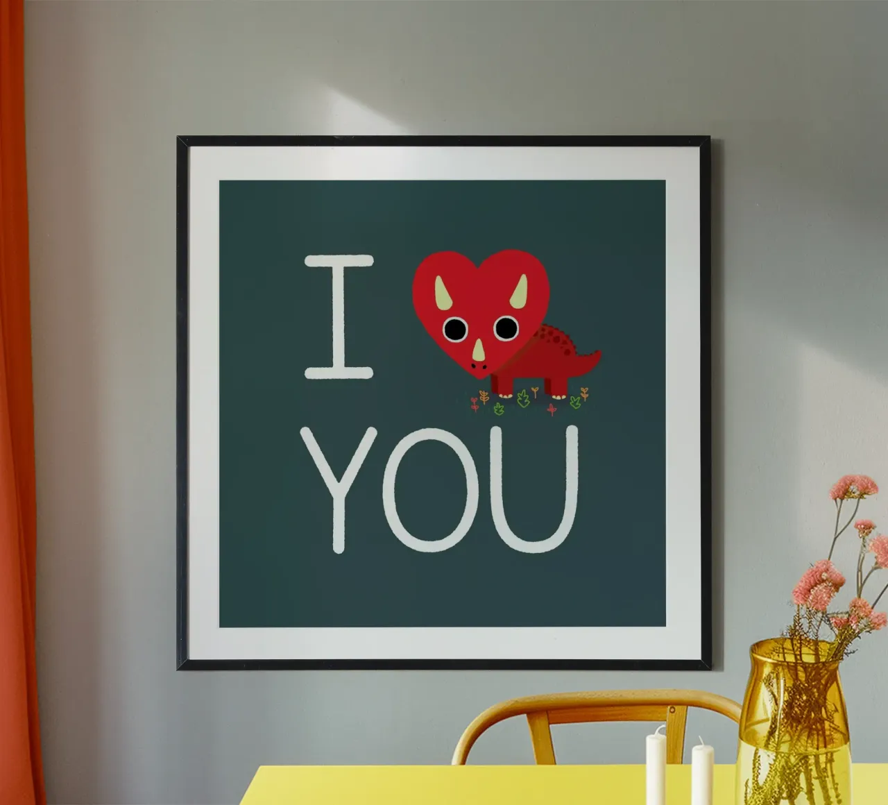 Niceratops poster by DinoMike
