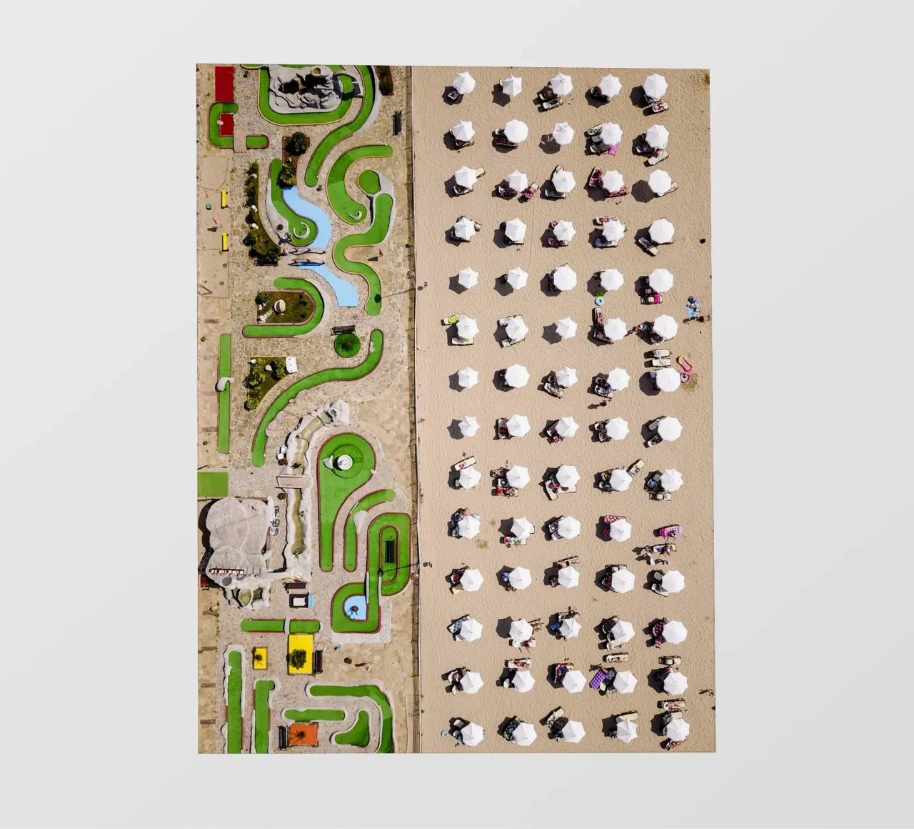 Minigolf telo in pvc da Framative