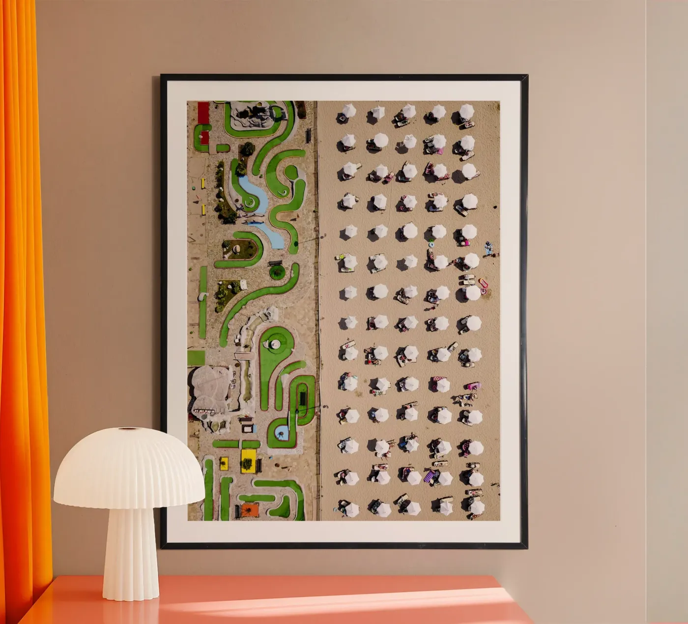 Minigolf poster by Framative