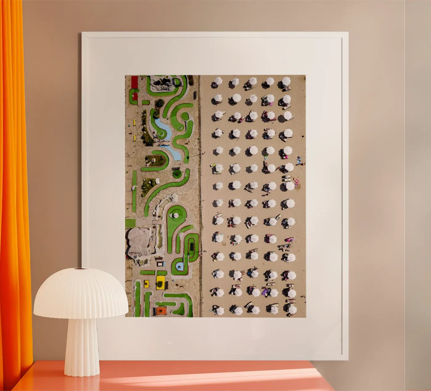 Minigolf poster by Framative