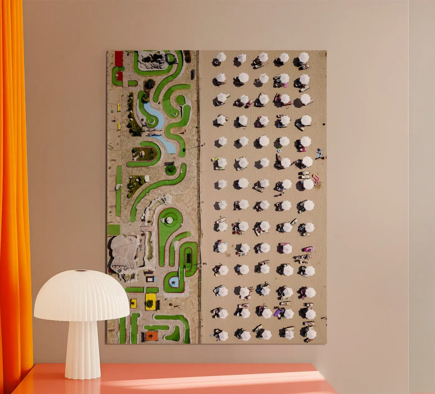 Minigolf poster by Framative