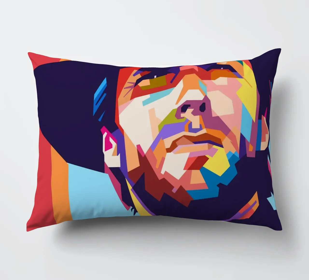 Clint Eastwood sullo stile artistico di WPAP cuscino da Hantamrata