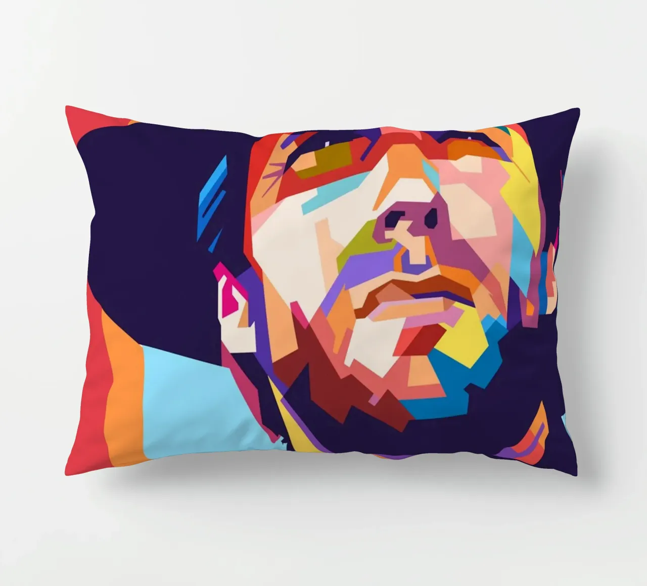 Clint Eastwood sullo stile artistico di WPAP cuscino da Hantamrata