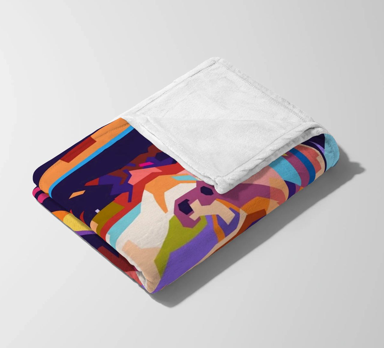 Clint Eastwood sullo stile artistico di WPAP coperta in pile da Hantamrata